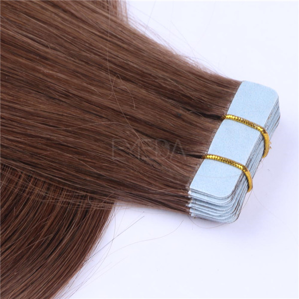 Uprocessed tape in hair made in China best human hair supplier YL260